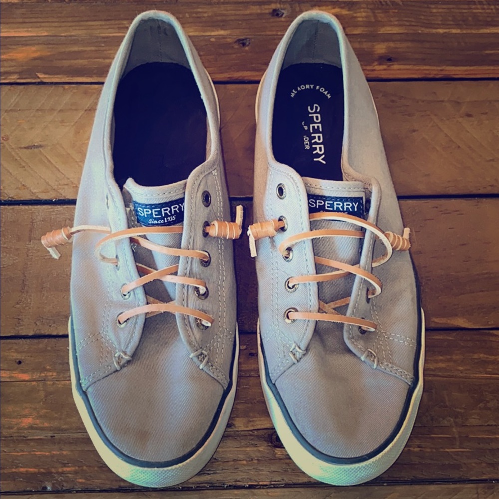 Grey Sperry Women’s Pier View Shoes